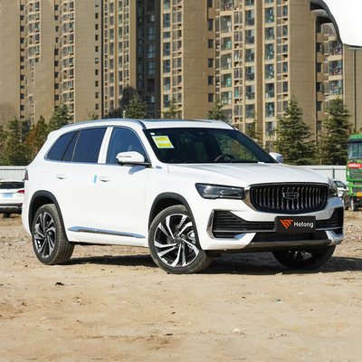 2023 brilliant white black Geely monjaro car Fuel vehicle car with max speed 215km/h