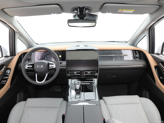 Gac Trumpchi M8 ABS Equipped Electric Light Leather Turbo Sunroof Mpv Vehicle for Adults