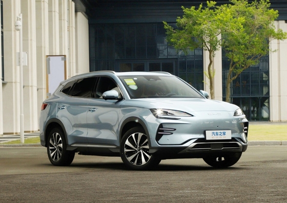1950kg Curb Weight 2023 BYD Song Plus Champions Edition EV Auto with 520km Range