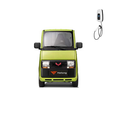 Green and Pink Wuling E10 EV Express Special Electric Car for Delivery of Energy Cars