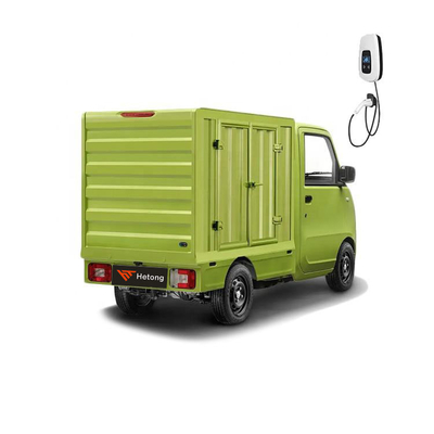 Green and Pink Wuling E10 EV Express Special Electric Car for Delivery of Energy Cars