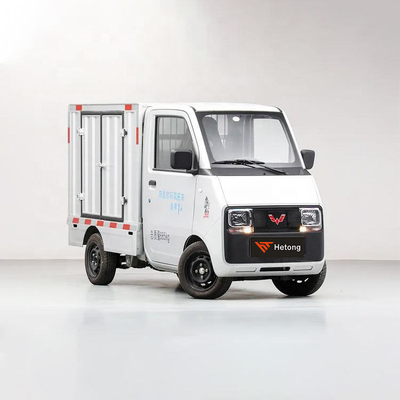 Green and Pink Wuling E10 EV Express Special Electric Car for Delivery of Energy Cars