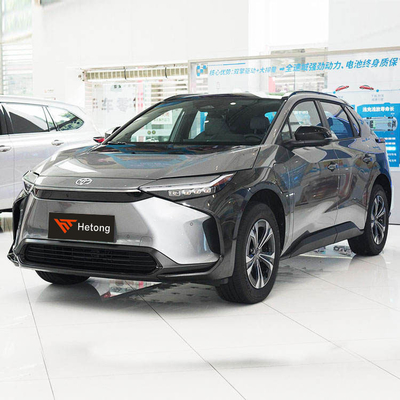 Personal Toyota Bz4X Electric SUV with Large Capacity and in Red/Blue