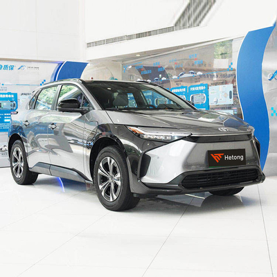 Personal Toyota Bz4X Electric SUV with Large Capacity and in Red/Blue