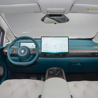 Electric Car 665kg Baojun Cloud 2023 2024 0 Km High Speed Vehicle Pure Mini Ev Green Pink