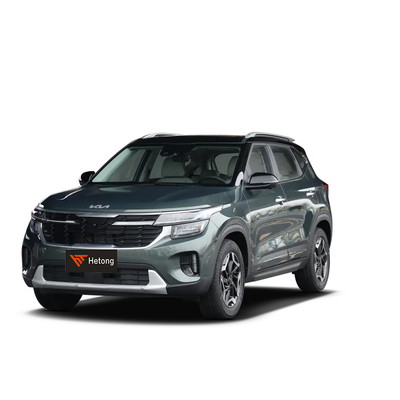 2023 Kia Seltos 5 Seats SUV Gold Fuel Vehicle 1.4T 140hp L4 DCT Luxury Roof Rack