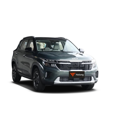 2023 Kia Seltos 5 Seats SUV Gold Fuel Vehicle 1.4T 140hp L4 DCT Luxury Roof Rack