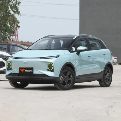 Geometry E 2022 401KM Linglong Tiger 4 Seats Small Electric SUV Vehicle with Adult White