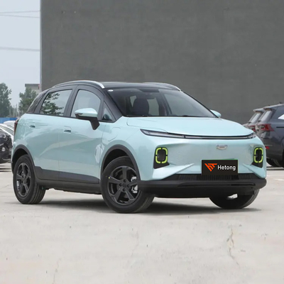 Geometry E 2022 401KM Linglong Tiger 4 Seats Small Electric SUV Vehicle with Adult White