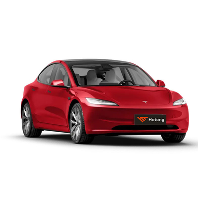 Pure Electric 2023 Tesla Model 3 All-wheel Drive 606km Range 0.67H Quick Charging