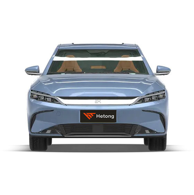 BYD Han EV 4WD High Speed Electric Cars Glacial Blue Wheel Base 2920 Max Speed 185Km/h